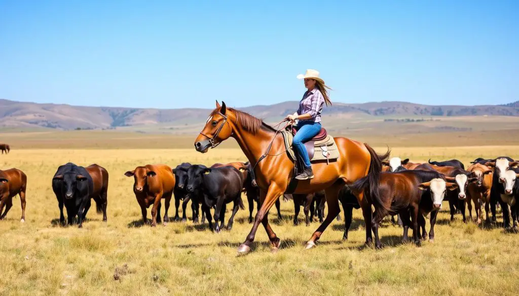 moving cattle teamwork understanding bovine behavior