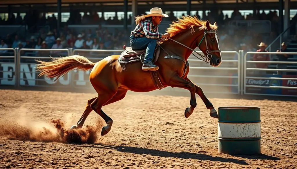 Western performance events horse fitness demands