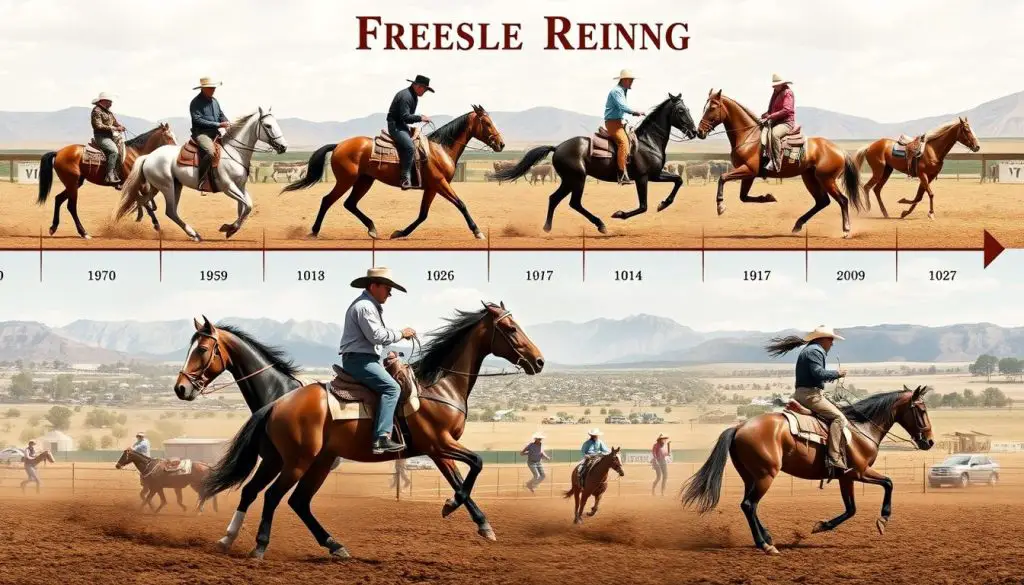 history of Freestyle Reining