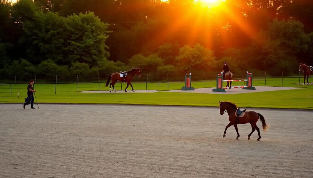 progressive evaluation in riding lessons