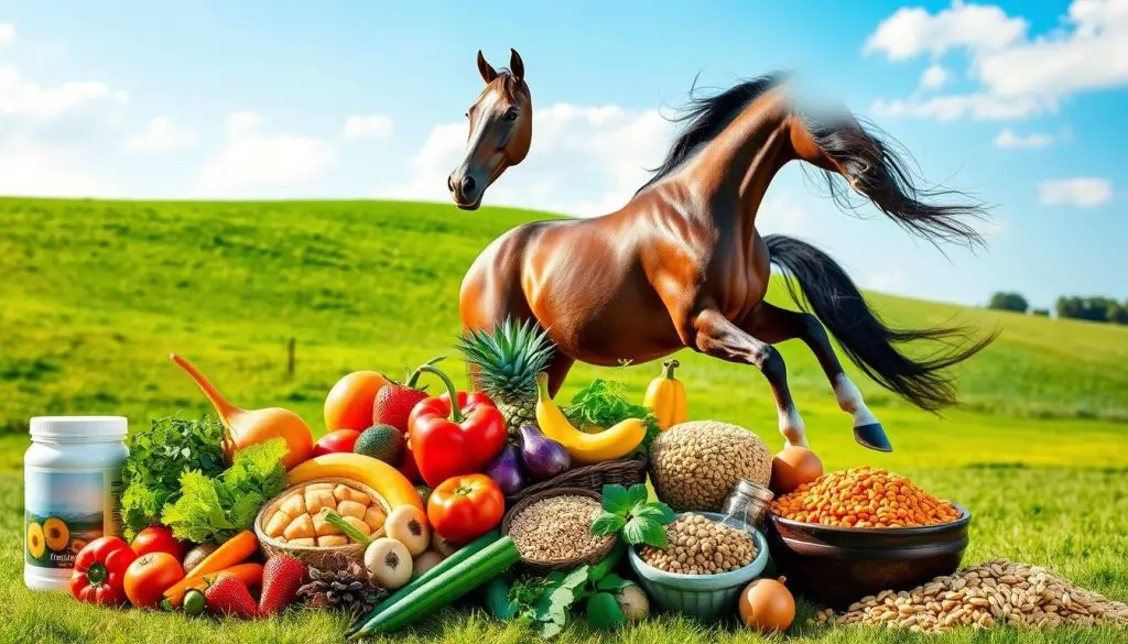 vitamins and minerals for performance horses